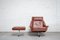 Model 802 Lounge Chair and Ottoman by Werner Langenfeld for ESA, 1970s 12