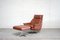 Model 802 Lounge Chair and Ottoman by Werner Langenfeld for ESA, 1970s 15