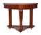 Antique Victorian Mahogany Demi-Lune Console Table, 1890s, Image 1