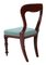 Antique Victorian Mahogany Balloon Back Dining Chairs, Set of 4 4
