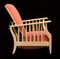 Arts & Crafts Reclining Lounge Chair, 1930s, Image 3