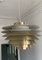 Vintage Brass Verona Pendant Lamp by Svend Middelboe for Føg & Mørup 1