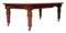 Large Antique Victorian Walnut Extending Dining Table, Image 7