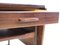Wooden Serving Table with Black Formica Top by Ludvig Pontoppidan, 1950s 8