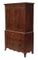 Antique Mahogany Linen Press Wardrobe, Image 1