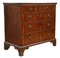 Antique Georgian Crossbanded Walnut and Oak Chest of Drawers, Image 4