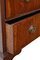 Antiker georgianischer Schubladenschrank aus Nussholz & Eichenholz mit Geschwungenen Türen 6