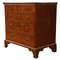 Antique Georgian Crossbanded Walnut and Oak Chest of Drawers 1
