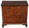 Antique Georgian Crossbanded Walnut and Oak Chest of Drawers 5