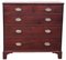 Large Antique Georgian Mahogany Chest of Drawers 1