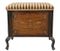 Antique Victorian Inlaid Marquetry Mahogany Piano Stool 5