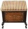 Antique Victorian Inlaid Marquetry Mahogany Piano Stool 6