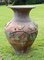 Große Vintage Vase aus Terrakotta 1
