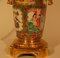 Lampen aus chinesischer Keramik & vergoldeter Bronze, 19. Jh., 2er Set 2