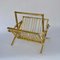 Italian Polished Brass Magazine Rack, 1970s, Image 7