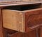 Vintage French Walnut & Marble Bedside Table 6