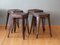 Tabourets Vintage par Xavier Pauchard pour Tolix, Set de 4 2