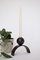 Large Arch and Ball Candleholder by Louis Jobst 3