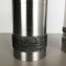 German Brutalist Steel Vases, 1970s, Set of 2, Image 15