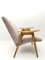 Vintage Violet Velvet & Bentwood Armchair from TON, 1960s, Image 5