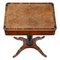 Tavolino antico in legno di noce a forma di croce, Immagine 9