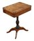 Tavolino antico in legno di noce a forma di croce, Immagine 6