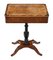 Antique Crossbanded Walnut Side Table, Image 1