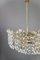 Large Glass Chandelier from Bakalowits & Söhne, 1950s, Image 8