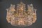 Large Glass Chandelier from Bakalowits & Söhne, 1950s, Image 6