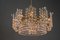 Large Glass Chandelier from Bakalowits & Söhne, 1950s 17