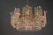 Large Glass Chandelier from Bakalowits & Söhne, 1950s, Image 17