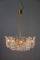Large Glass Chandelier from Bakalowits & Söhne, 1950s 2
