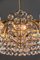 Large Glass Chandelier from Bakalowits & Söhne, 1950s 12