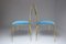 Chaises Swan Vintage en Laiton, Italie, 1950s, Set de 2 5