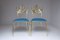 Vintage Italian Brass Swan Chairs, 1950s, Set of 2 2