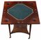 Antiker viktorianischer Spieltisch aus Palisander mit Intarsien 9