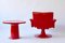 Saturnus Armchair & Table by Yrjö Kukkapuro for Haimi, 1960s, Set of 2, Image 1