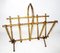 Revistero Mid-Century de bambú artificial, Imagen 5