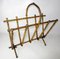 Mid-Century Faux Bamboo Magazine Rack 1