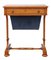 Mesa de costura antigua de madera de arce, Imagen 8