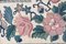 Tappeto Mid-Century floreale annodato a mano a forma di lana, anni '60, Immagine 2