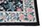Tappeto Mid-Century floreale annodato a mano a forma di lana, anni '60, Immagine 8