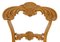 Chaises Antique en Bouleau Sculpté, Set de 2 3