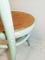 Bemalter Vintage Blatt Stuhl von Thonet 11