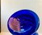 Vaso vintage in vetro blu cobalto di Michael E. Bang per Holmegaard, anni '80, Immagine 6