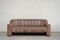 Vintage DS-44 Neck Leather Three-Seater Sofa from de Sede 21
