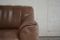 Vintage DS-44 Neck Leather Three-Seater Sofa from de Sede 4