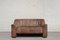 Vintage DS-44 Neck Leather Two-Seater Sofa from de Sede 1