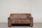 Vintage DS-44 Neck Leather Two-Seater Sofa from de Sede, Image 1