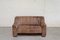 Vintage DS-44 Neck Leather Two-Seater Sofa from de Sede 25